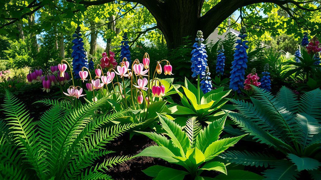 shade tolerant flowering plants