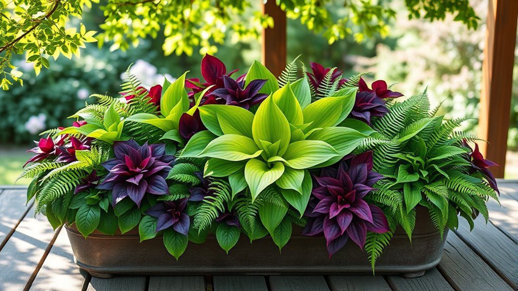 shade tolerant perennial garden plants