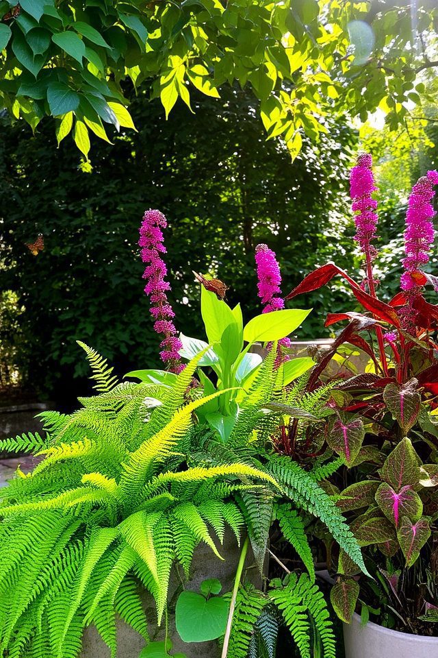 shade tolerant plant options