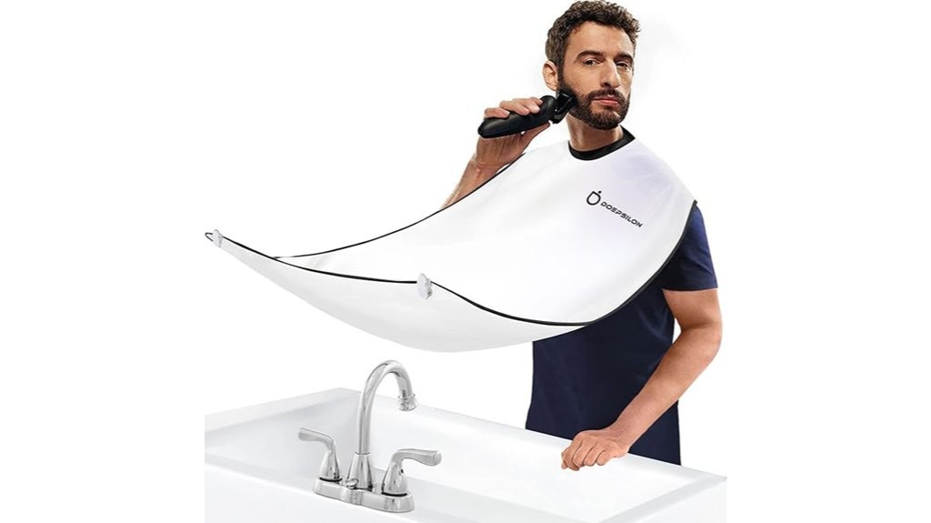 shaving hair catcher apron