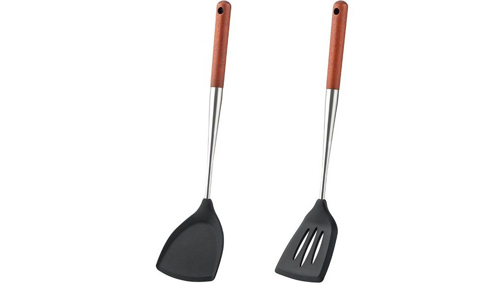 silicone non stick wok spatula