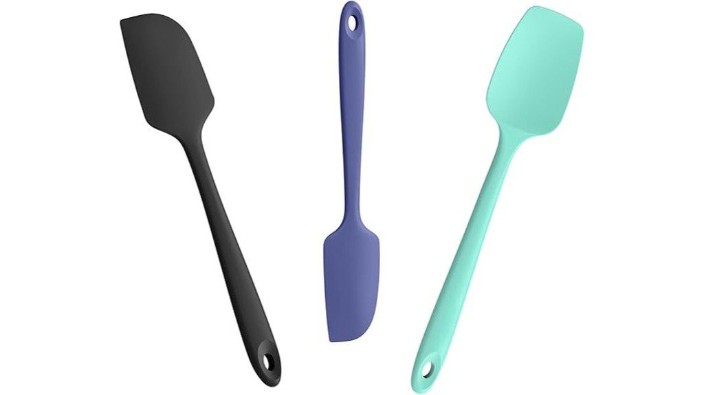silicone spatula scraper set