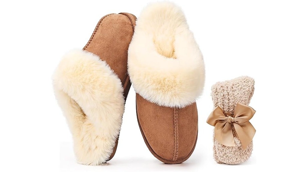 slippers and socks gift