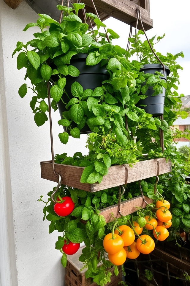 small space vertical planters