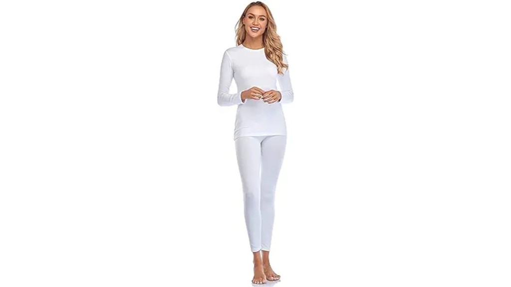 soft fleece lined long johns