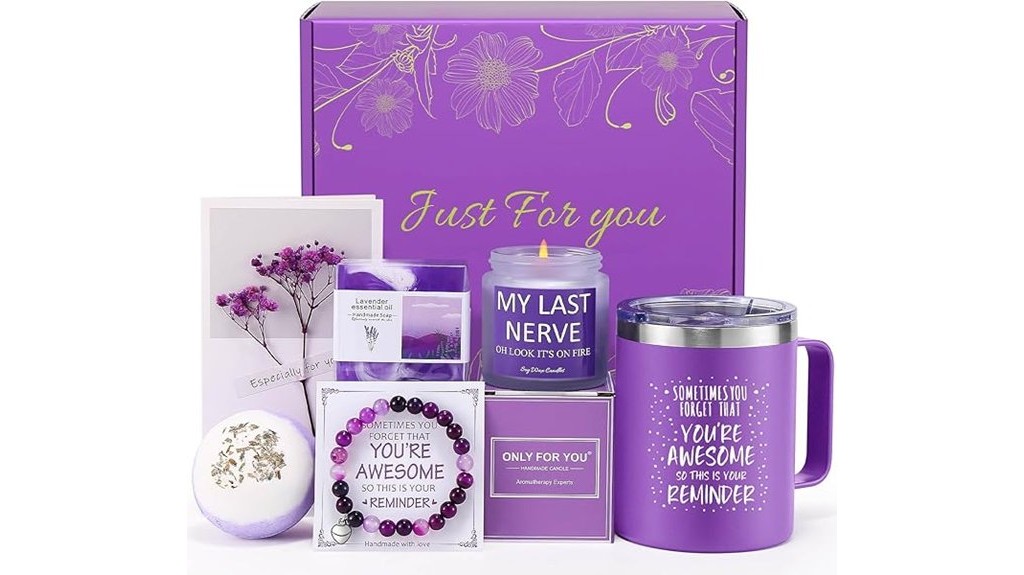 spa gift basket set