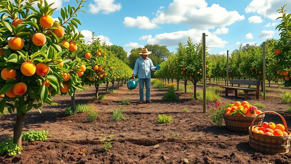 space efficient organized gardening
