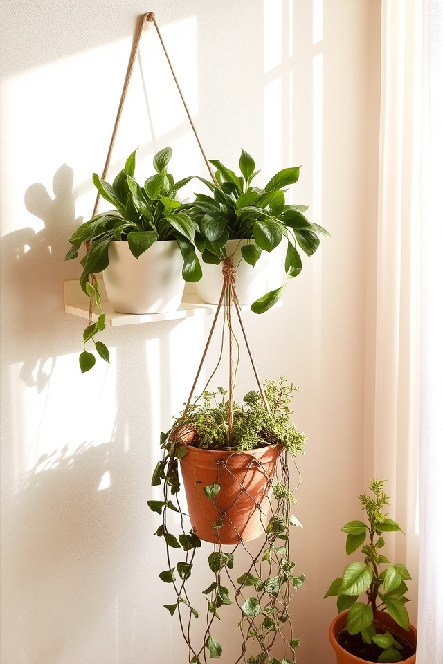 space saving compact plants