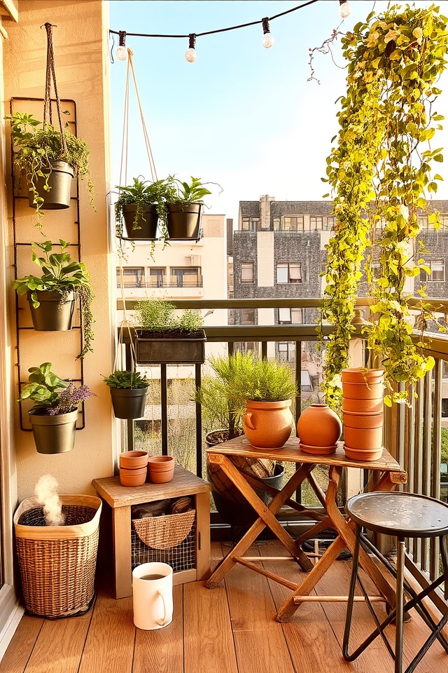 space saving functional decor