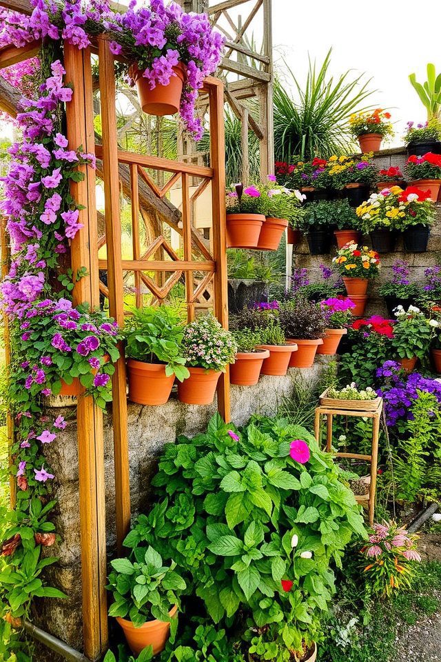 space saving hillside gardening solutions