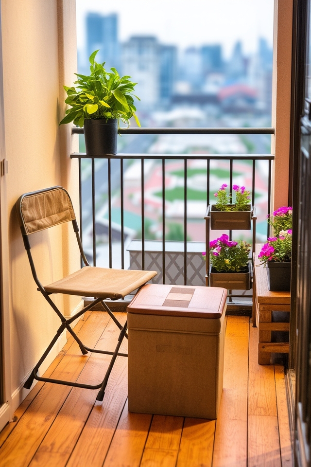 space saving patio furniture