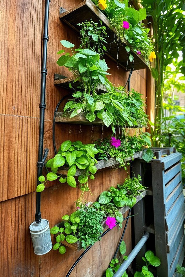 space saving vertical garden solutions