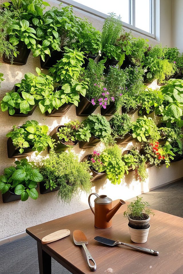 space saving vertical gardens