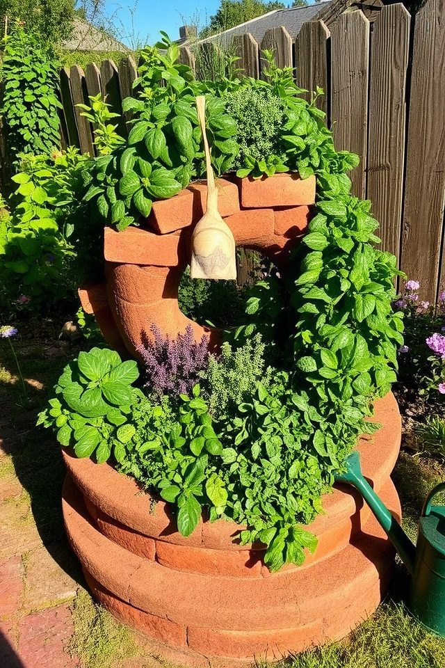 spiral herb garden benefits