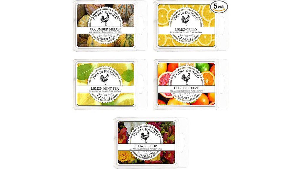 spring scented wax melts