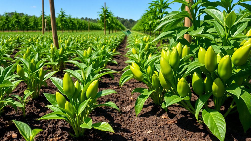staggered planting for harvests