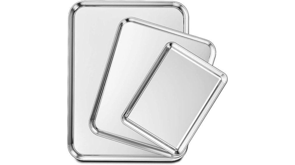 stainless steel baking sheets