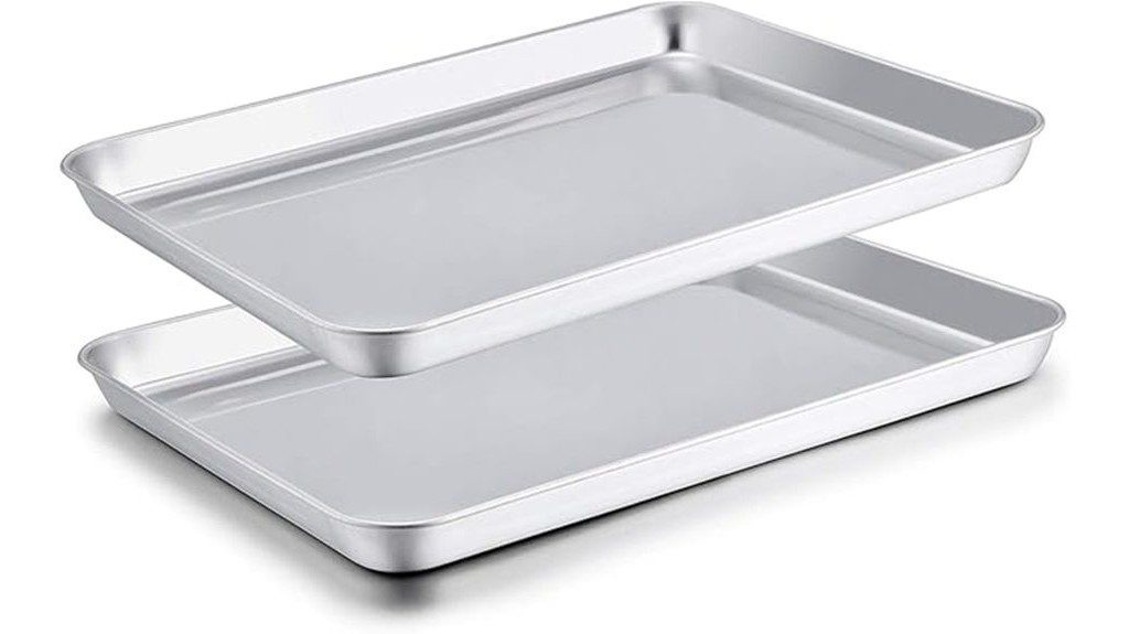 stainless steel baking sheets