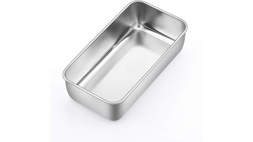 stainless steel loaf pan