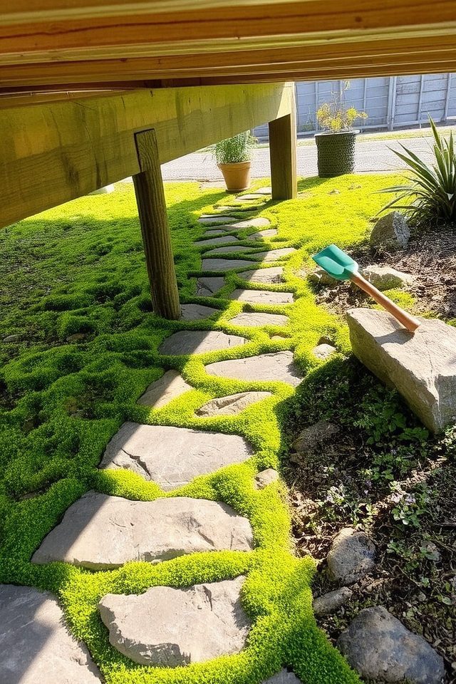 stepping stones for accessibility