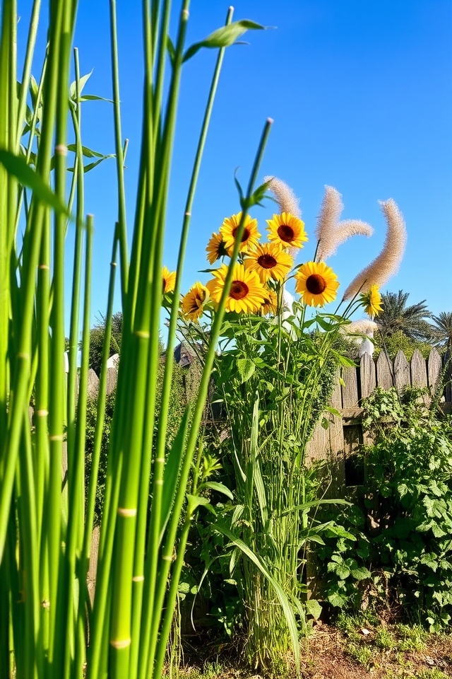 strategic plant layering privacy