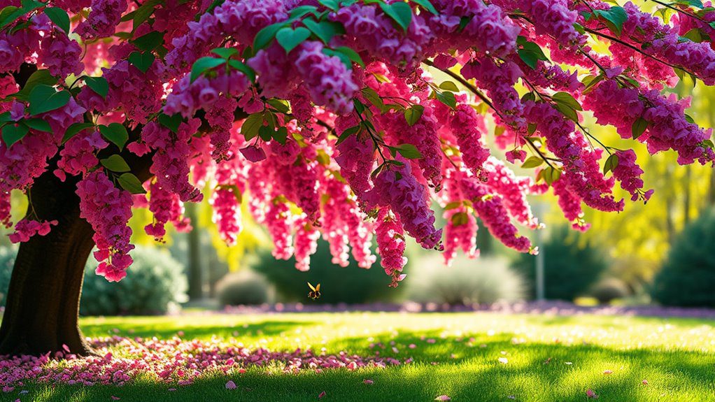 striking heart shaped flower display