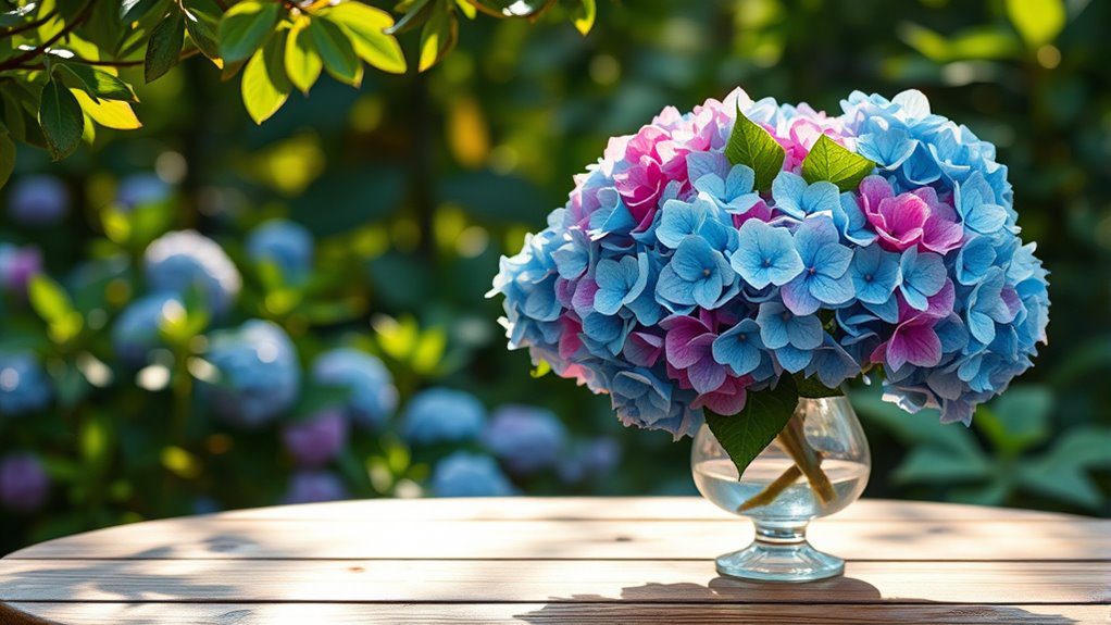 stunning blooms in shade