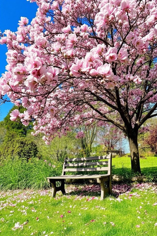 stunning flowering front yard