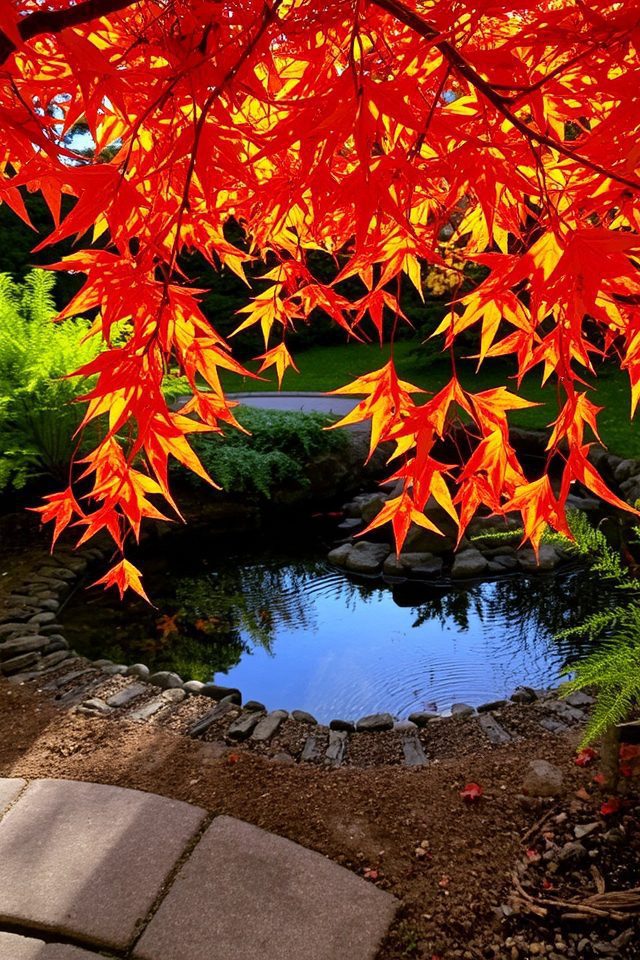stunning foliage and elegance