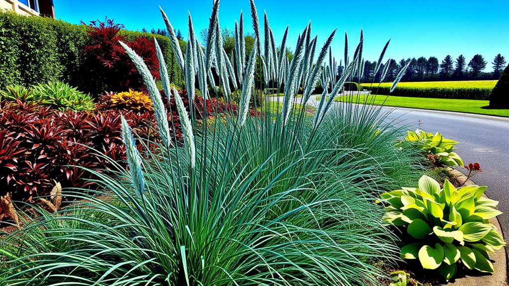 stunning foliage for driveways