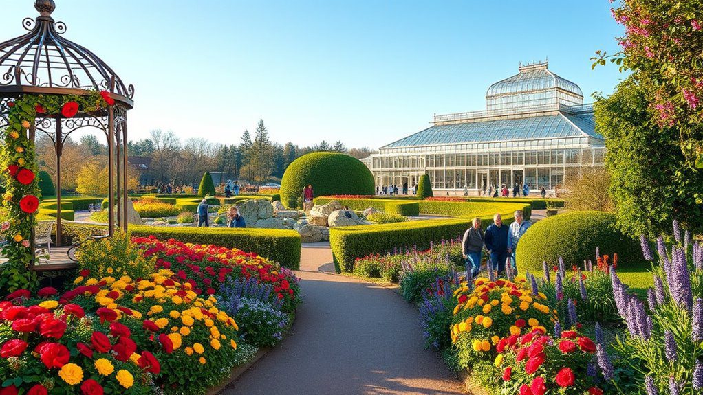 stunning gardens and flora