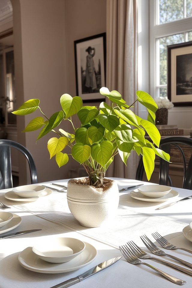 stunning low maintenance dining decor