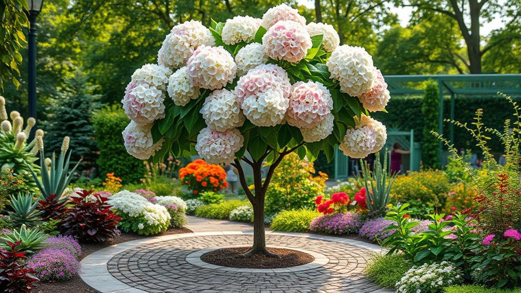 stunning seasonal flower clusters