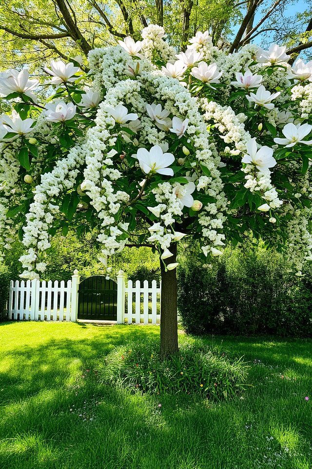 stunning spring blooms tree