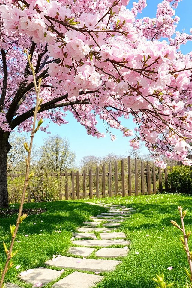stunning springtime cherry blossoms