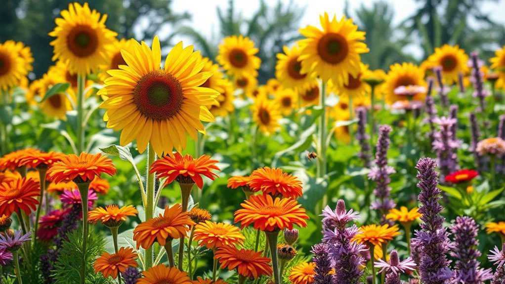 stunning sunflower flower combinations