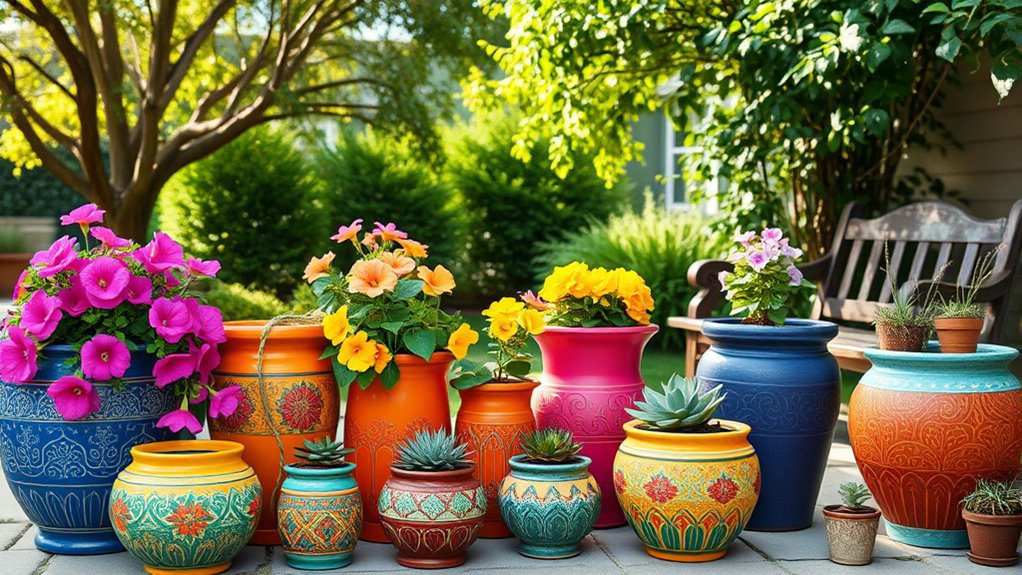 stylish and functional planters