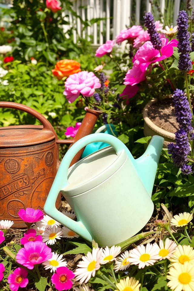 stylish decorative watering cans