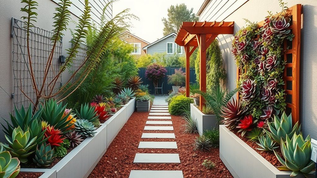stylish drought resistant privacy barriers