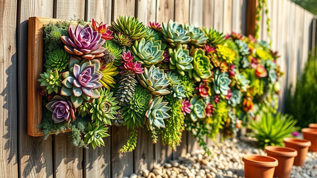 stylish drought resistant succulent planters