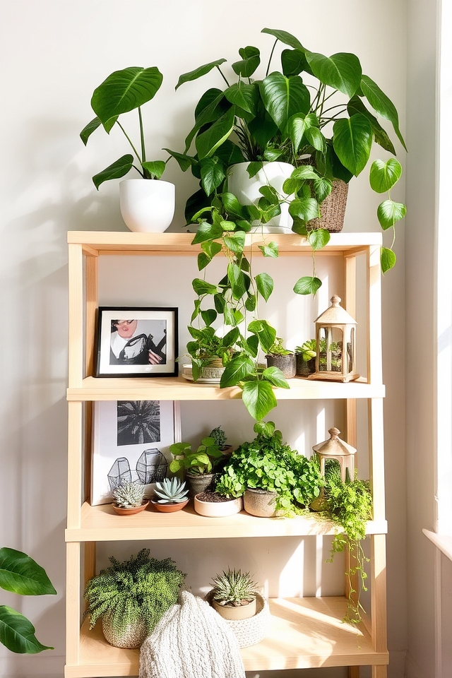 stylish indoor plant displays