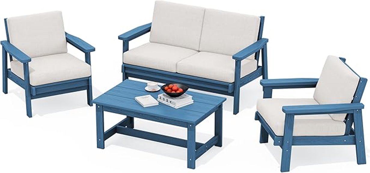 stylish outdoor furniture set