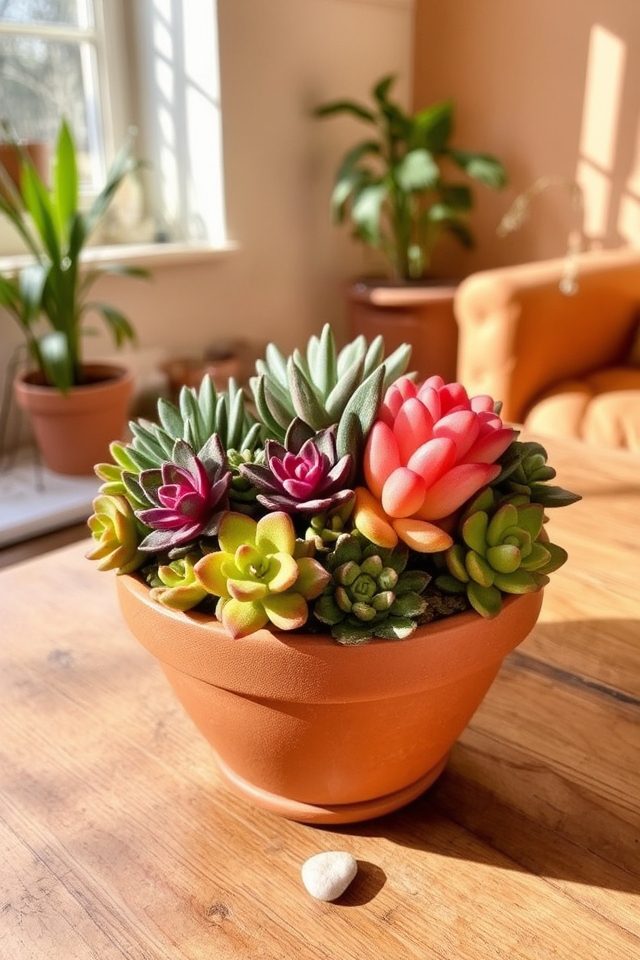 succulents for effortless gardening