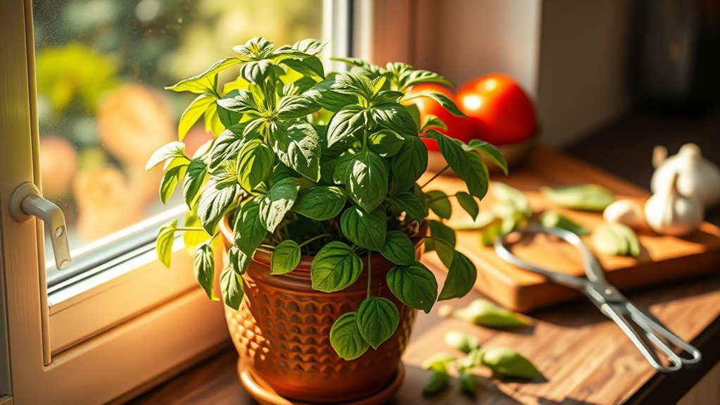 sun loving culinary herb