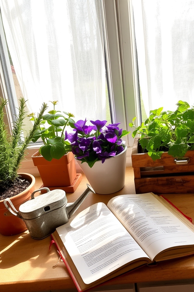 sunlight loving indoor plant gardens
