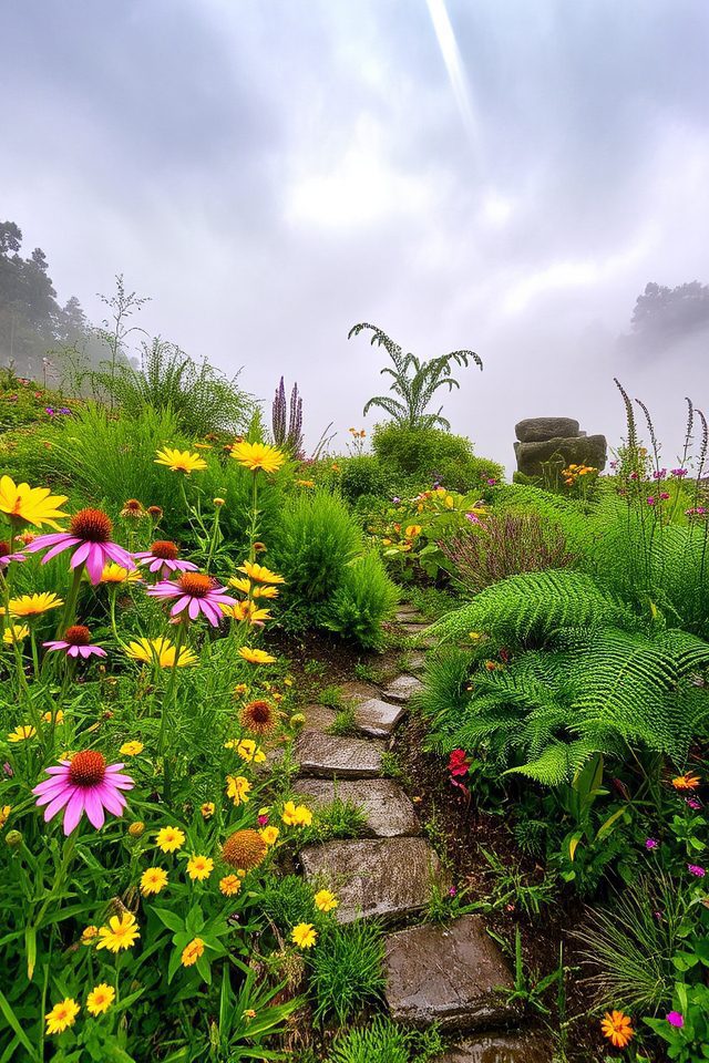 sustainable gardens with natives