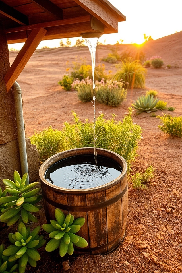 sustainable rainwater irrigation system