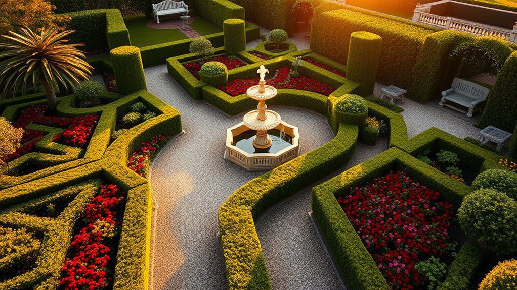 symmetrical beauty and tranquility