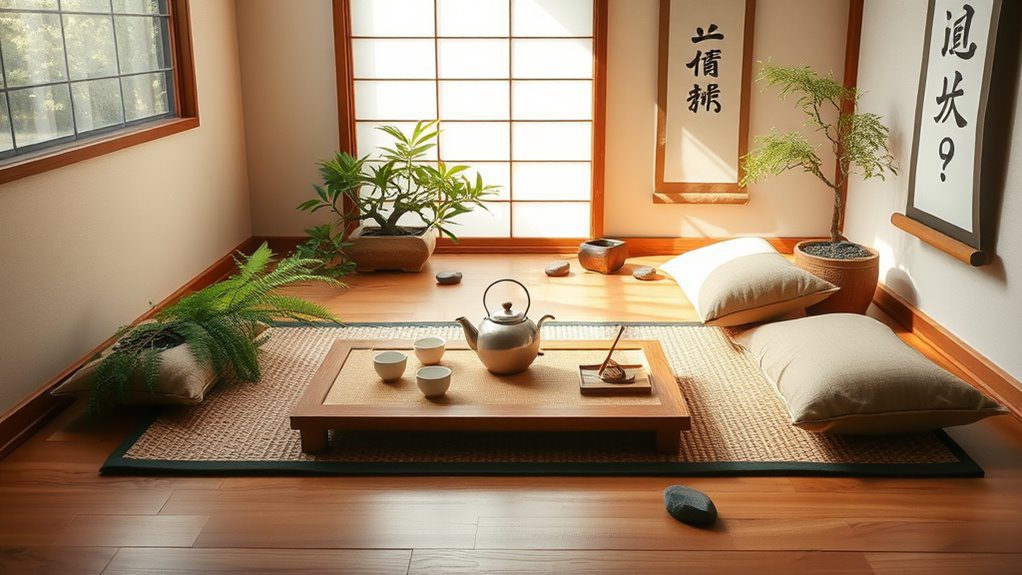 tea ceremony tranquility corner