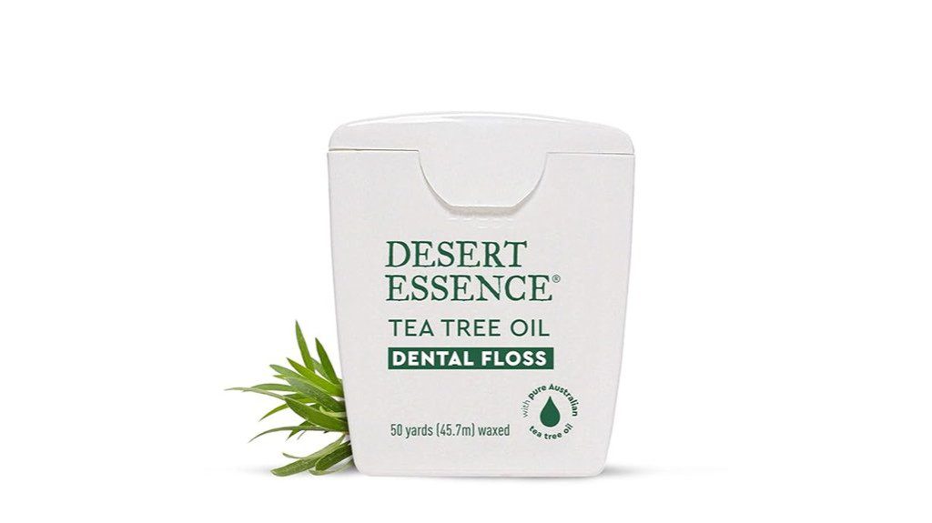 tea tree oil dental floss